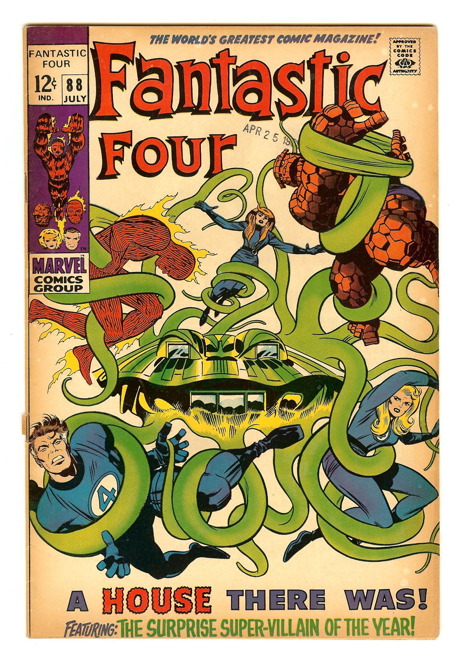 FANTASTIC FOUR #88 3.0 | Reece's Rare Comics