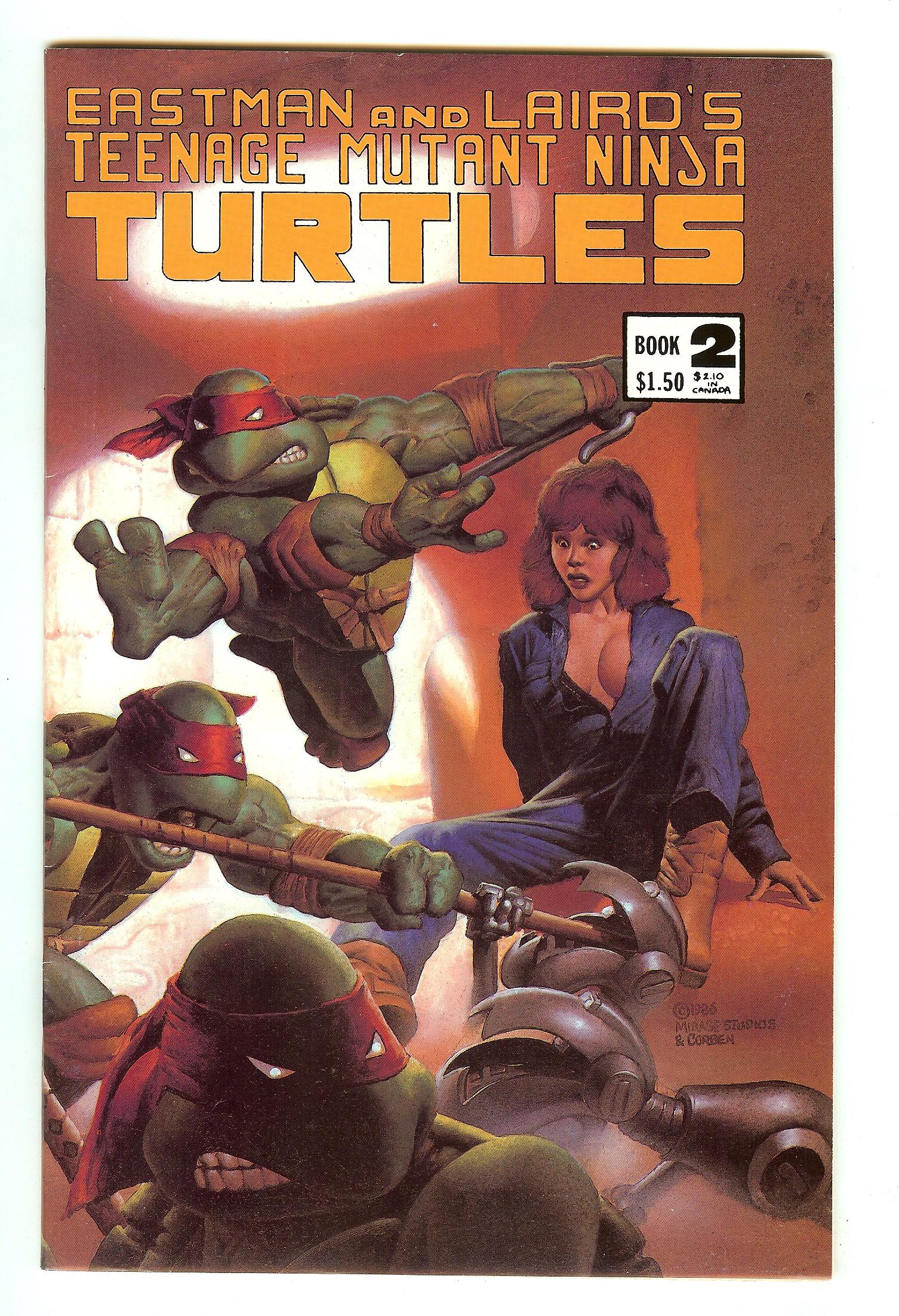 TEENAGE MUTANT NINJA TURTLES Front Cover