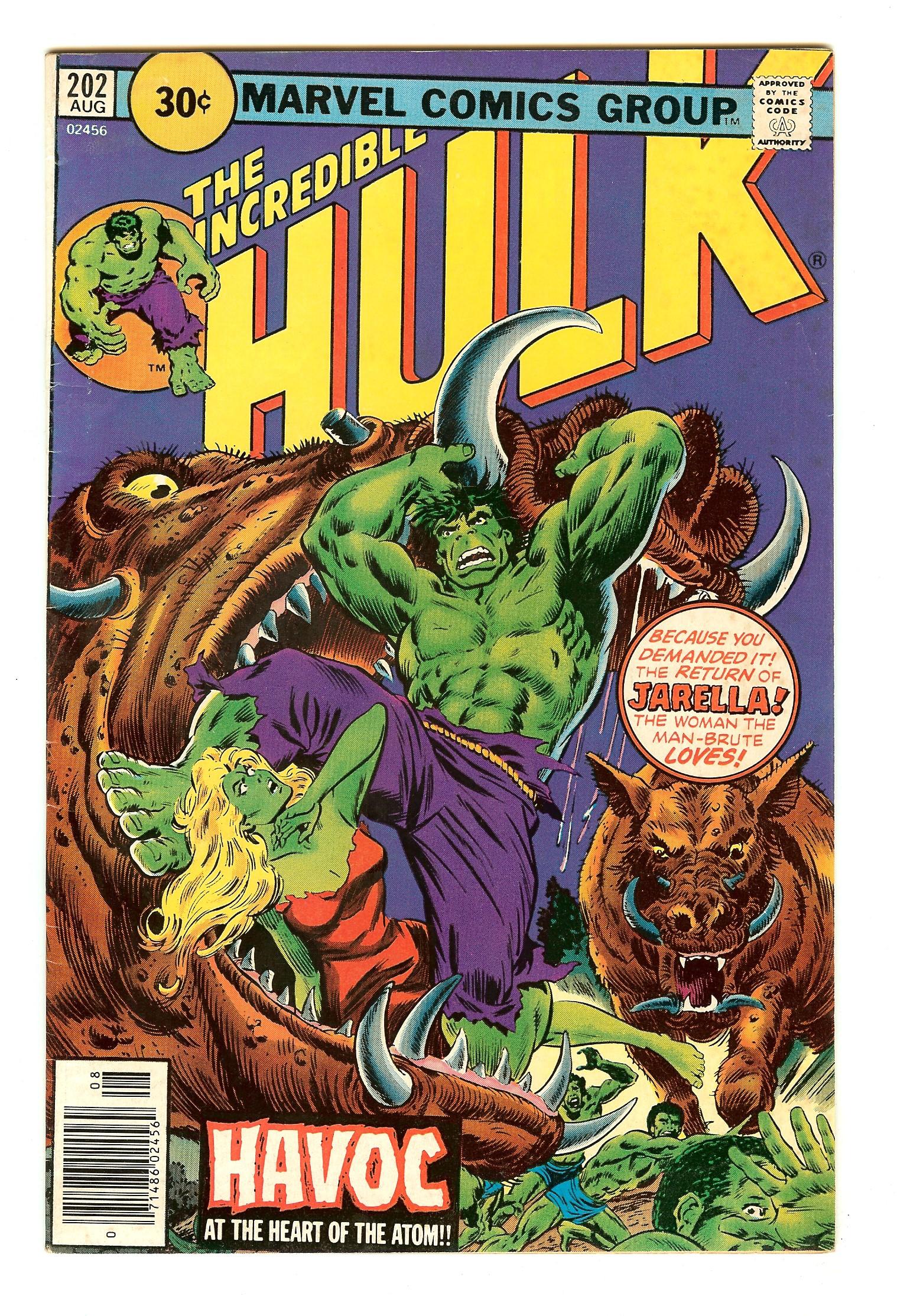 INCREDIBLE HULK Front Cover