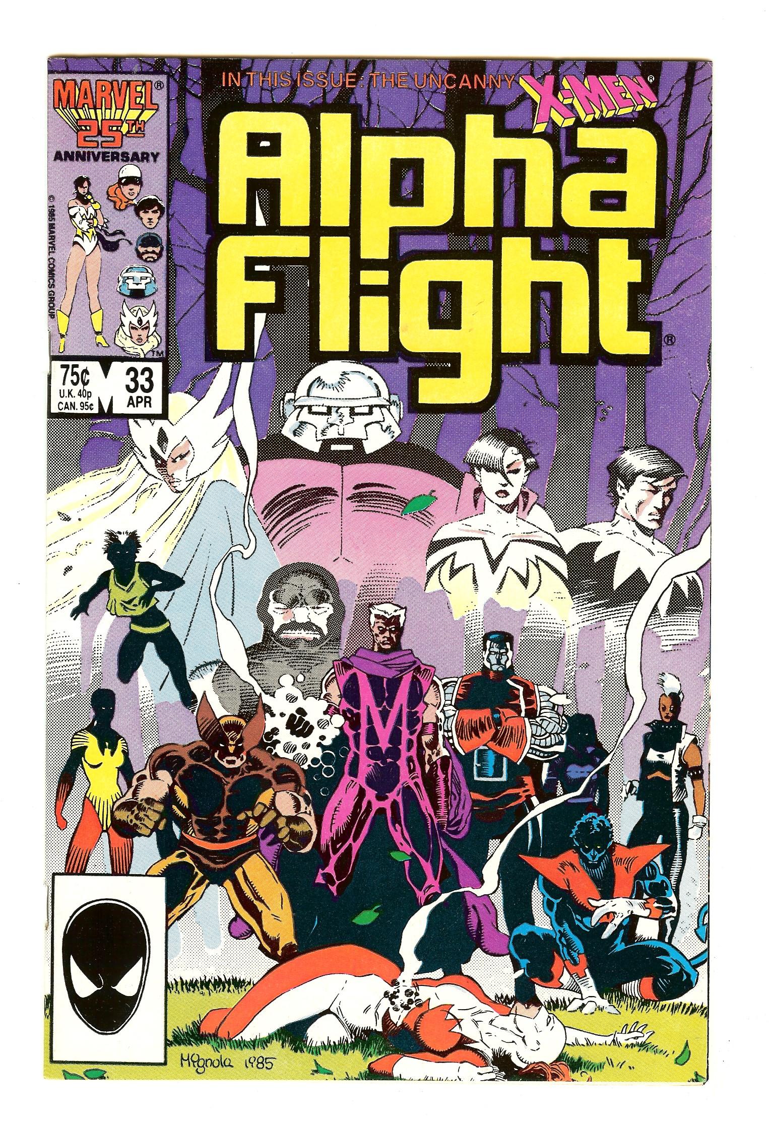 ALPHA FLIGHT Front Cover