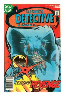 DETECTIVE COMICS #474 7.0 front cover