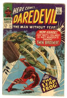 DAREDEVIL #25 3.5 front cover