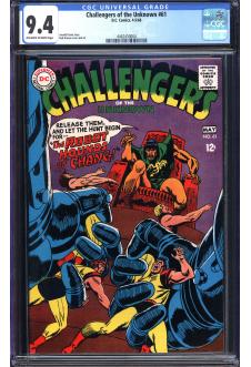Cover of Challengers of the Unknown #61