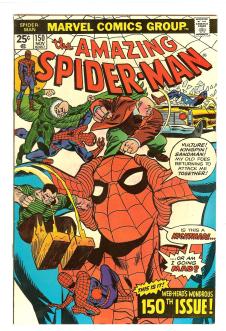AMAZING SPIDER-MAN #150 7.5 front cover