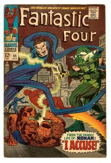 FANTASTIC FOUR #65 5.0 front cover