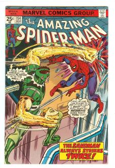 AMAZING SPIDER-MAN #154 8.0 front cover