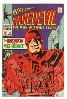 DAREDEVIL #41 7.0 front cover