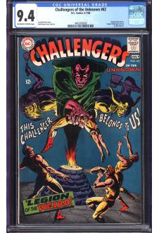 Cover of Challengers of the Unknown #62