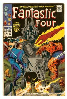 FANTASTIC FOUR #80 5.5 front cover
