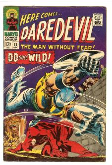 DAREDEVIL #23 4.5 front cover