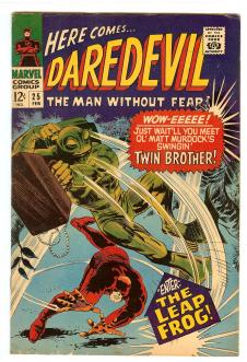 DAREDEVIL #25 5.5 front cover