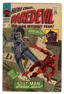 DAREDEVIL #26 2.5 front cover