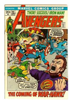 AVENGERS #98 7.5 front cover