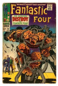FANTASTIC FOUR #68 3.5 front cover