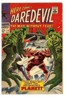 DAREDEVIL #28 7.5 front cover