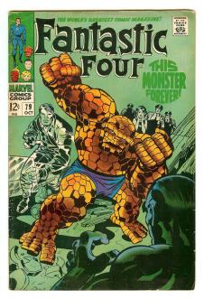 FANTASTIC FOUR #79 6.0 front cover