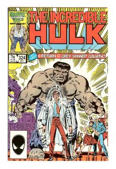 INCREDIBLE HULK #324 7.0 front cover