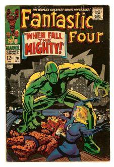 FANTASTIC FOUR #70 4.0 front cover