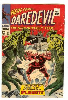 DAREDEVIL #28 5.0 front cover