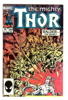 THOR #344 8.0 front cover