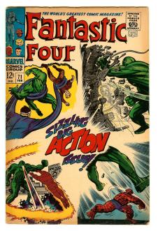 FANTASTIC FOUR #71 3.5 front cover