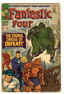 FANTASTIC FOUR #58 3.0 front cover