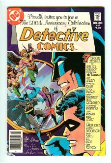 DETECTIVE COMICS #500 8.0 front cover