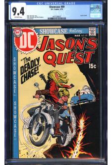SHOWCASE #89 CGC 9.4 OW PAGES front cover