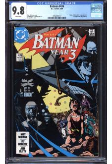 BATMAN #436 CGC 9.8 WHITE PAGES front cover