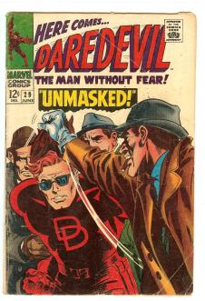 DAREDEVIL #29 1.8 front cover