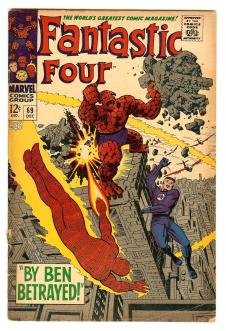 FANTASTIC FOUR #69 2.5 front cover