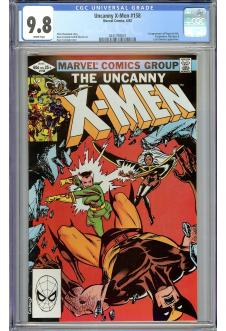 X-MEN #158 CGC 9.8 WHITE PAGES front cover