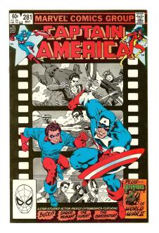 CAPTAIN AMERICA #281 6.5 front cover