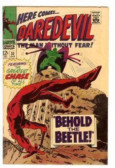 DAREDEVIL #33 6.5 front cover