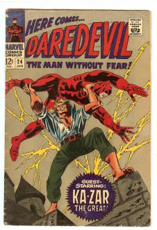 DAREDEVIL #24 4.0 front cover