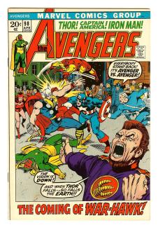 AVENGERS #98 6.0 front cover