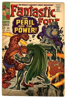 FANTASTIC FOUR #60 5.5 front cover