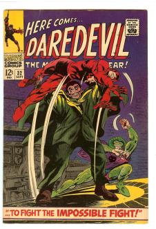 DAREDEVIL #32 7.5 front cover