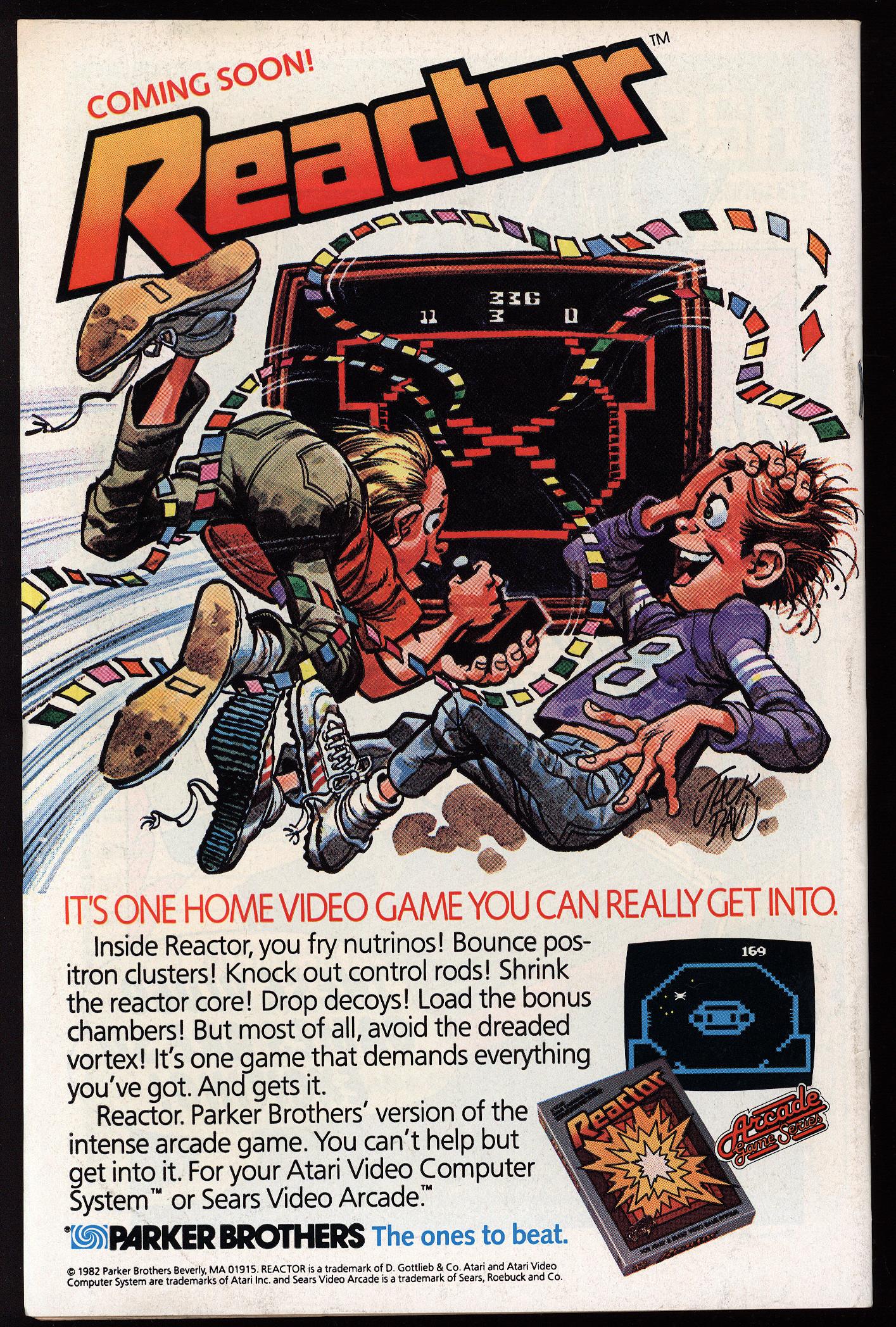 X-MEN Back Cover
