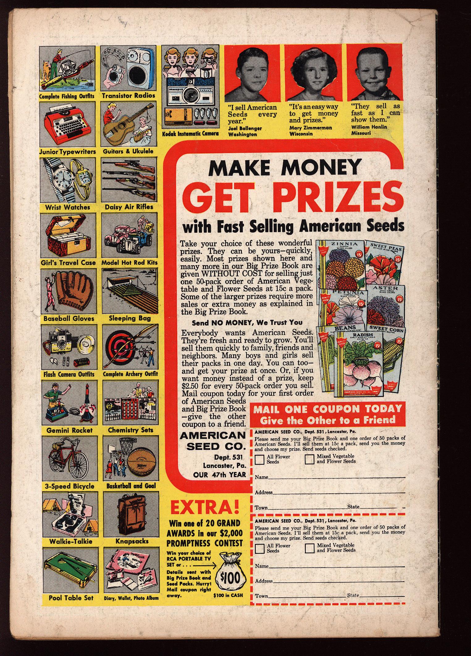 DETECTIVE COMICS Back Cover