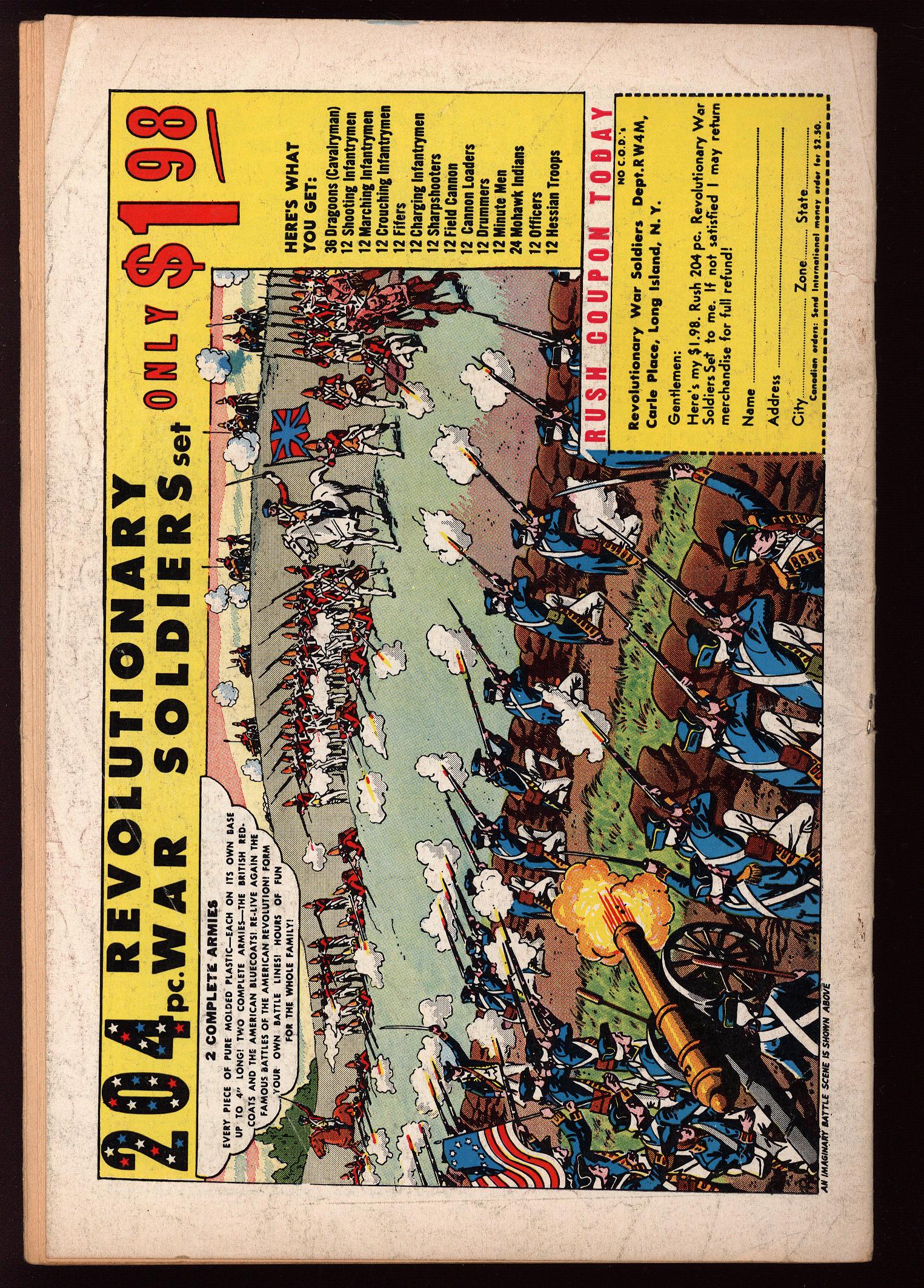 DETECTIVE COMICS Back Cover