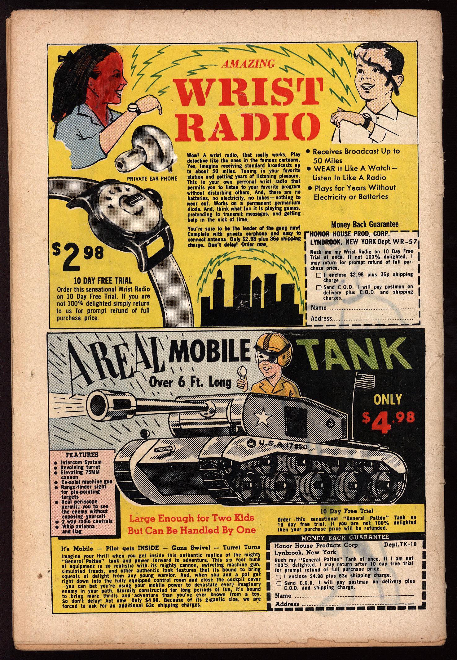 SUPERMAN'S GIRLFRIEND LOIS LANE Back Cover