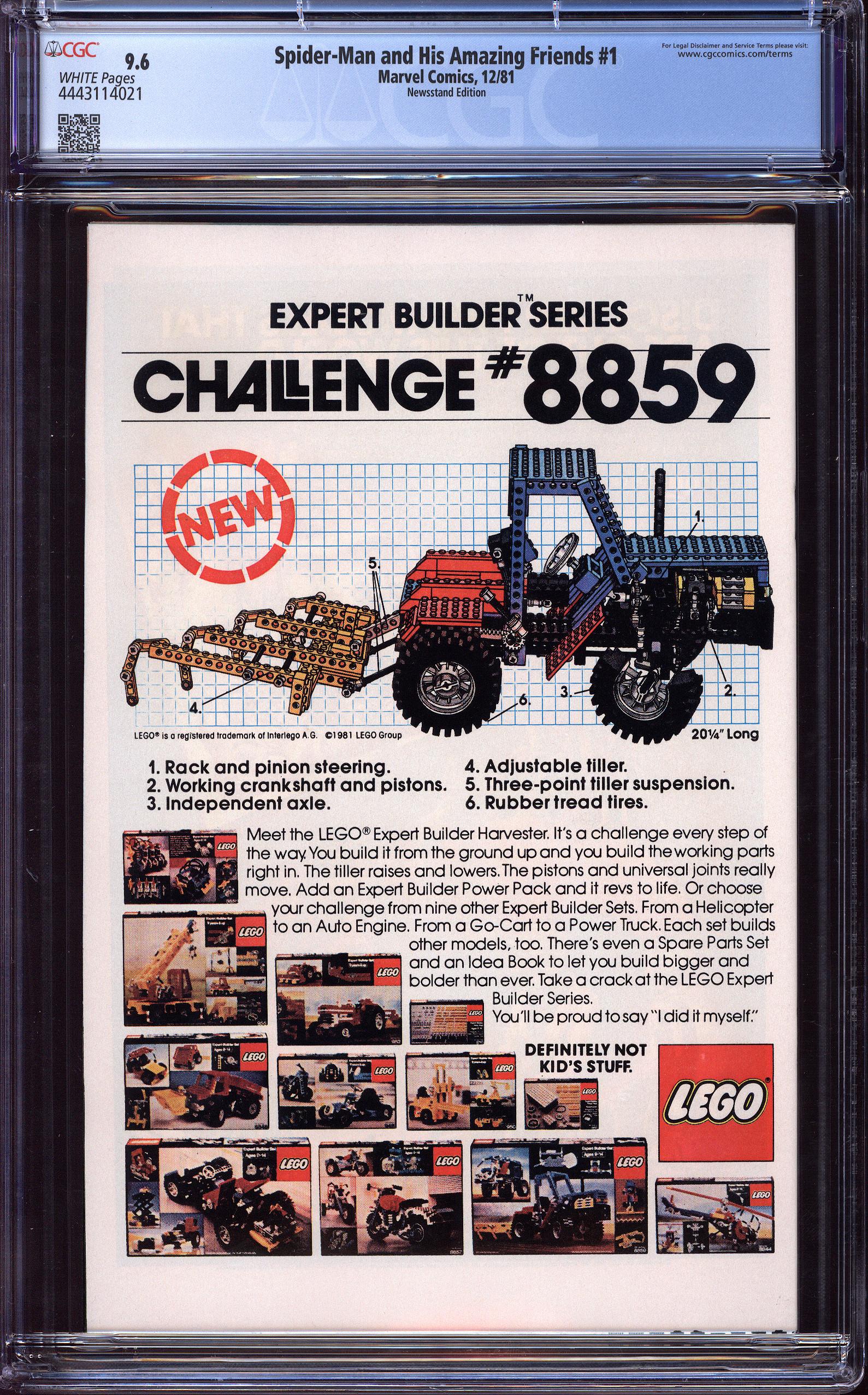 SPIDER-MAN AND HIS AMAZING FRIENDS Back Cover