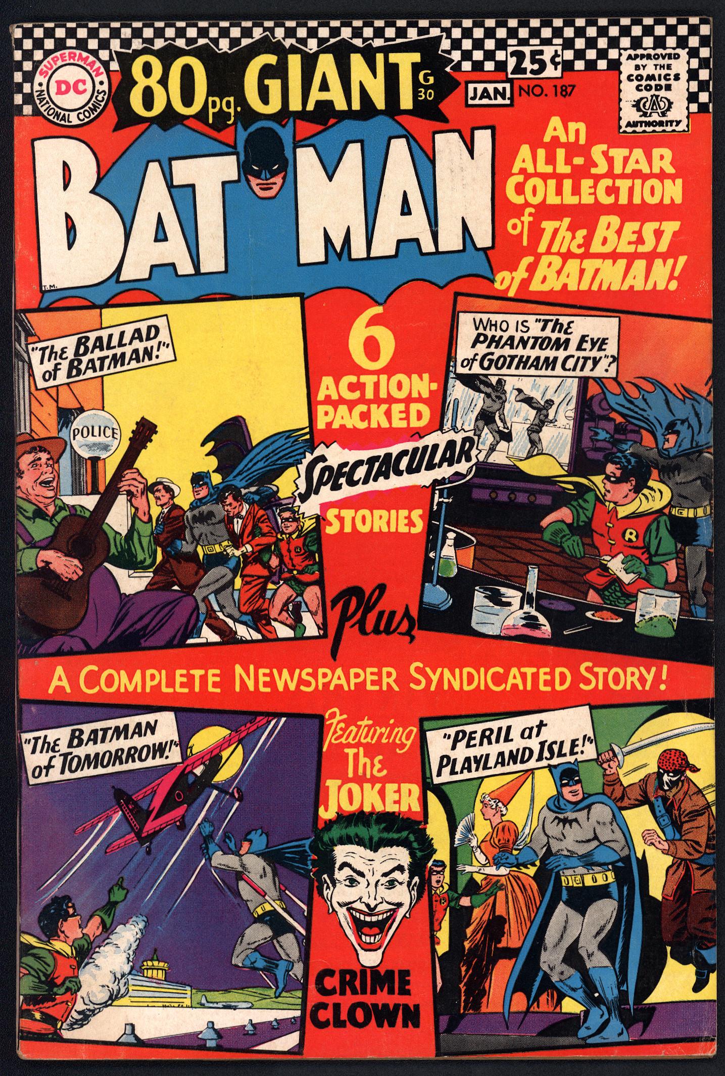 BATMAN Front Cover