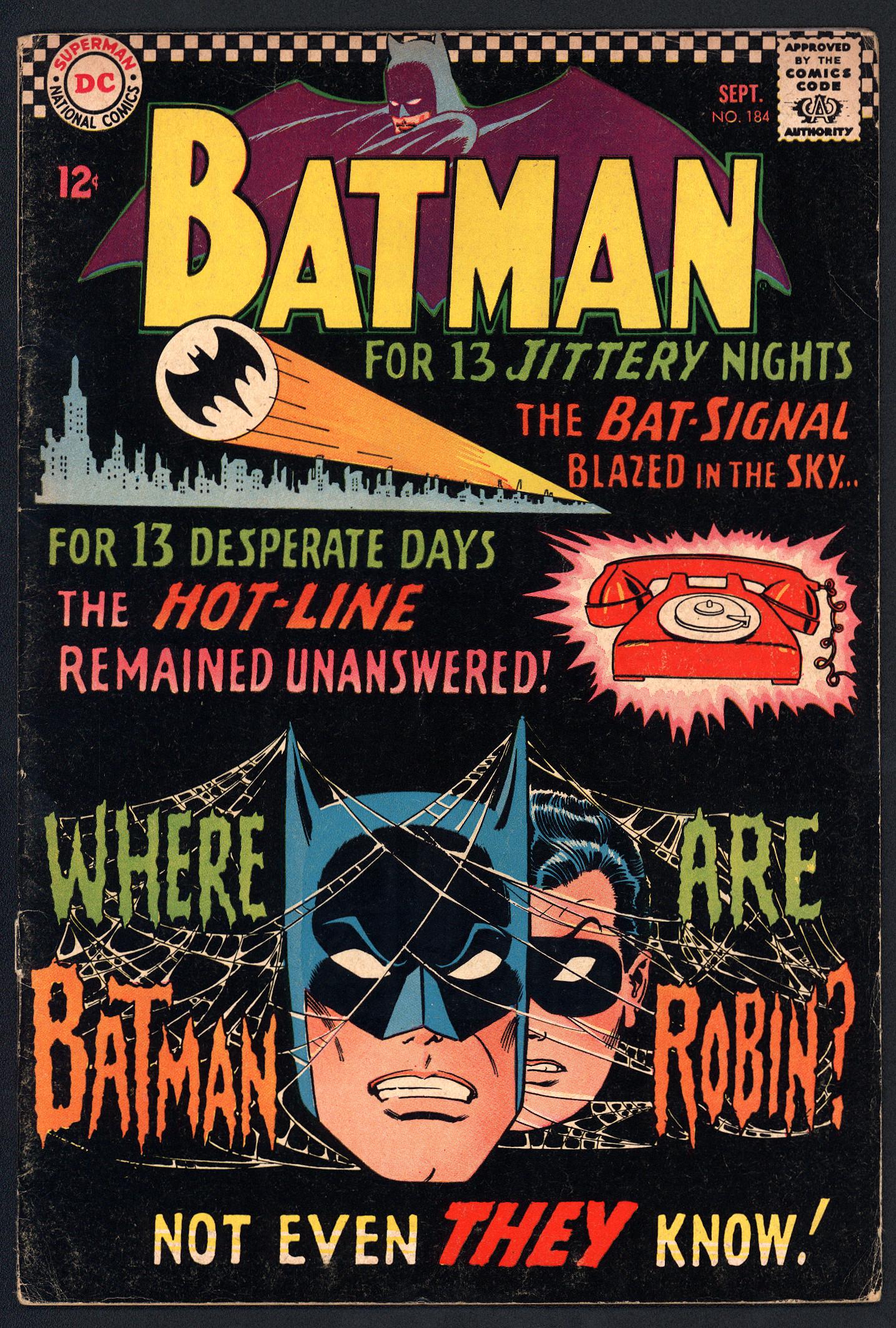 BATMAN Front Cover