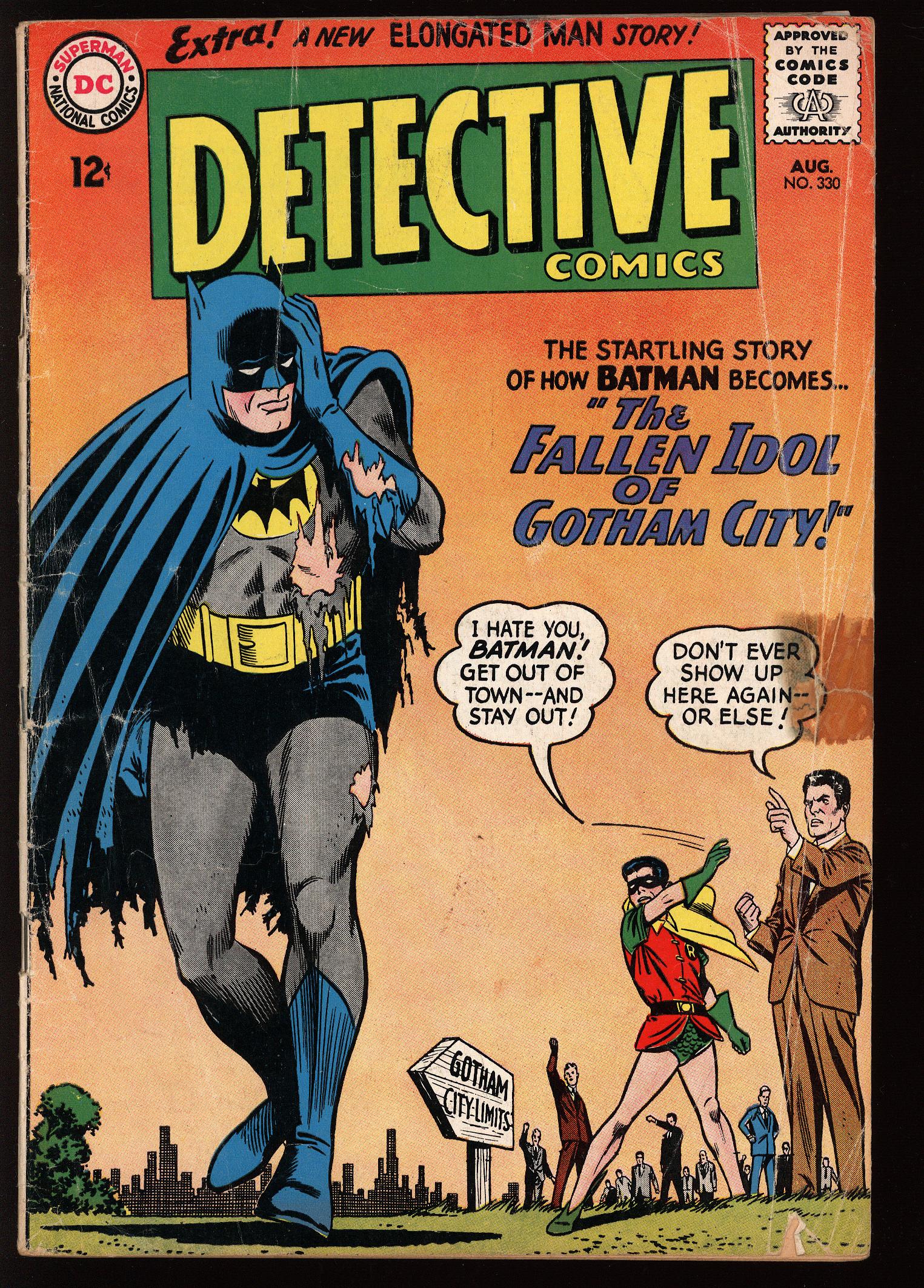 DETECTIVE COMICS Front Cover