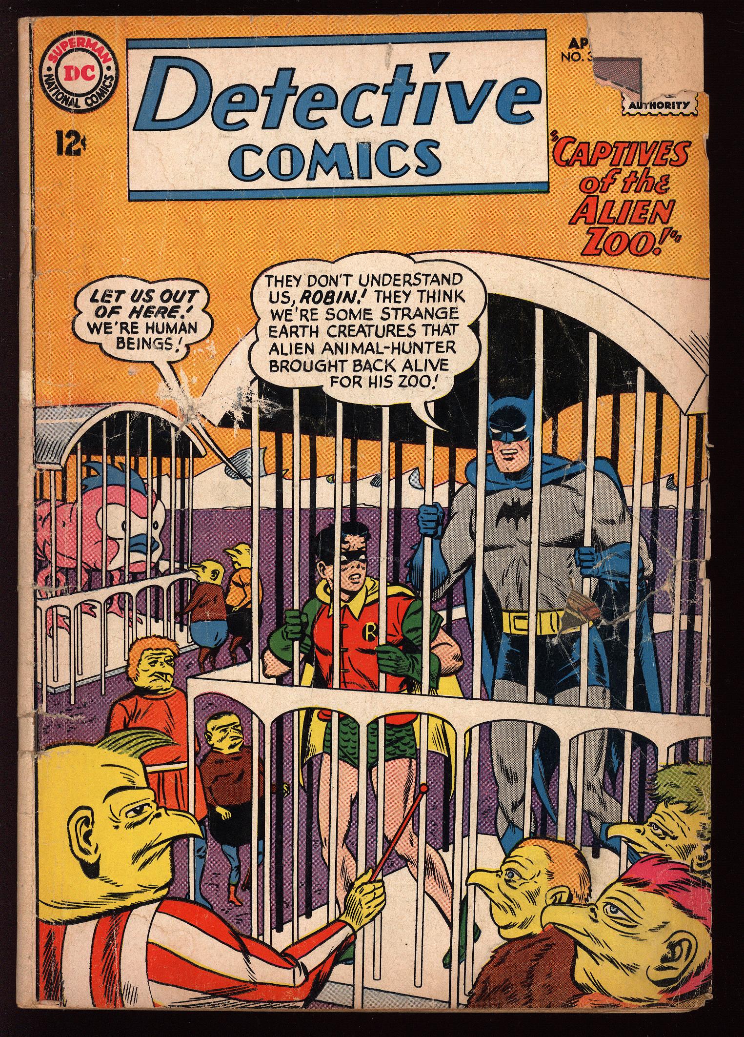 DETECTIVE COMICS Front Cover
