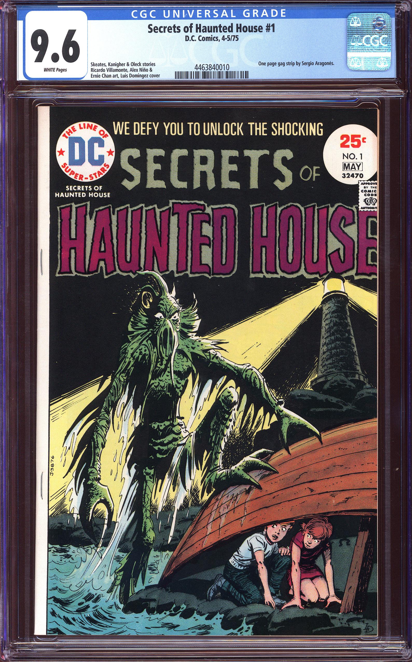 SECRETS OF HAUNTED HOUSE Front Cover