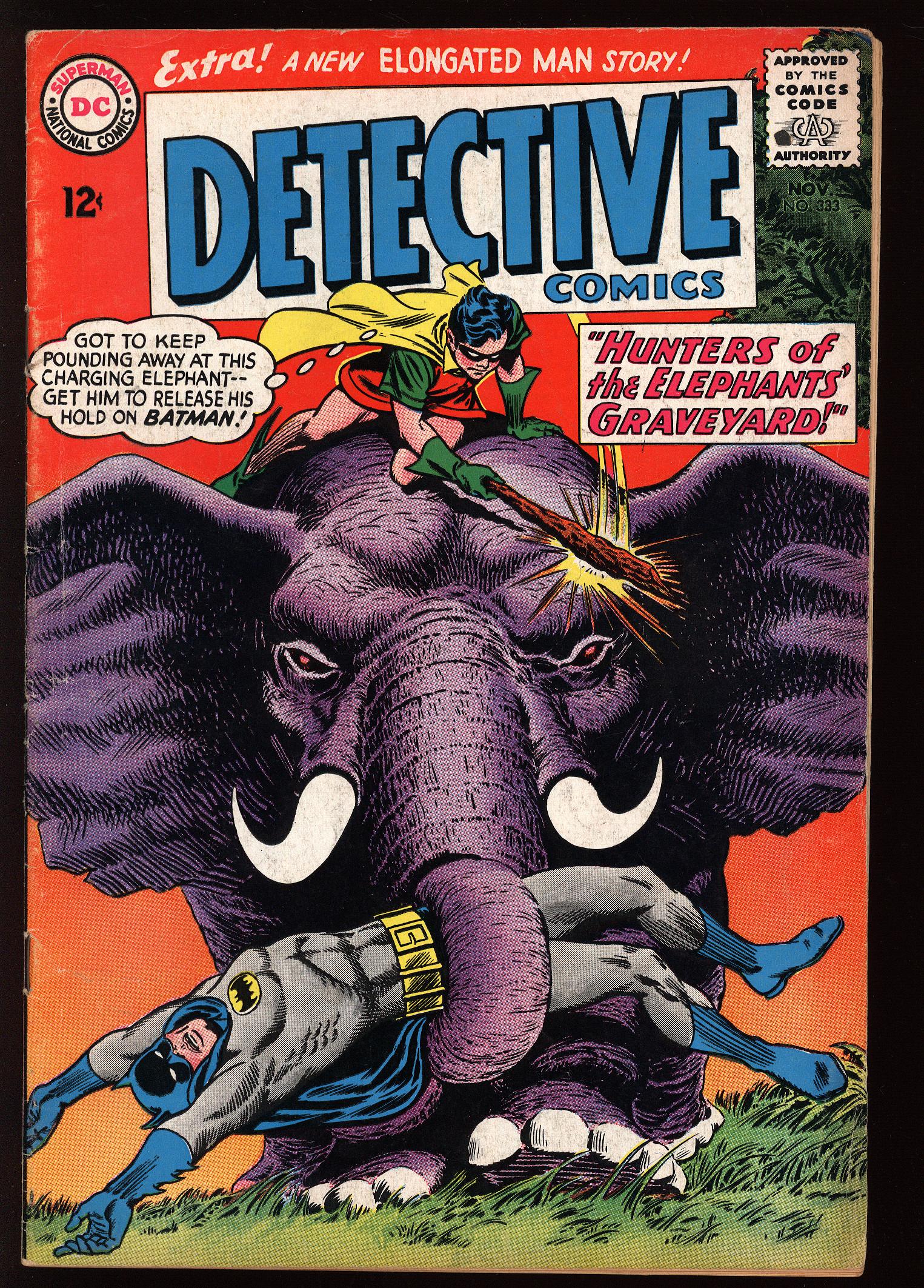 DETECTIVE COMICS Front Cover