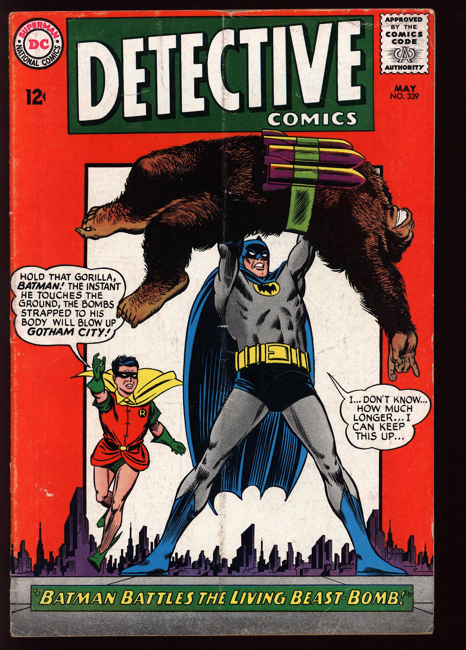 DETECTIVE COMICS Front Cover